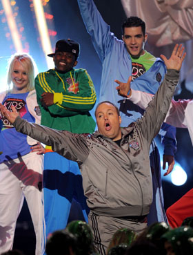 Kevin James, Nickelodeon, Kids Choice Awards, 2010, 23rd, annual, winners, list, pictures, picture, photos, photo, pics, pic, images, image, hot, sexy, latest, new, 2010