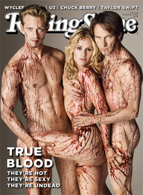 True Blood, Rolling Stone, cover, Alexander Skarsgard, Anna Paquin, Stephen Moyer, pictures, picture, photos, photo, pics, pic, images, image, hot, sexy, latest, new, 2010