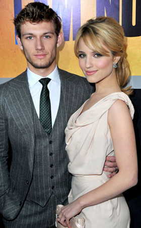 It's over for Dianna Agron and Alex Pettyfer.