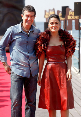 Antonio Banderas, Salma Hayek, pictures, picture, photos, photo, pics, pic, images, image, hot, sexy, latest, new, 2011