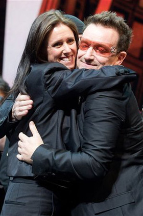 Julie Taymor, Bono, pictures, picture, photos, photo, pics, pic, images, image, hot, sexy, latest, new, 2011
