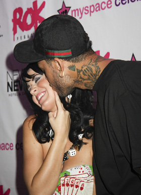 Katy Perry and Travis McCoy