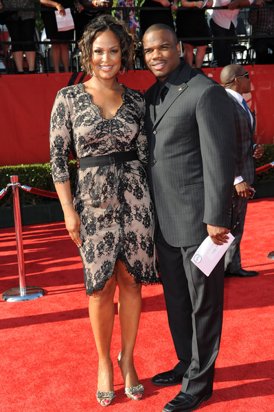 Laila Ali and Curtis Conway Pictures: ESPY Awards (ESPYs) 2011 Red Carpet Photos, Pics
