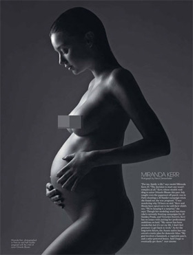 Miranda Kerr, nude, naked, pregnant, pregnancy, W, magazine, pictures, picture, photos, photo, pics, pic, images, image, hot, sexy, latest, new, 2010