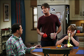 Charlie Sheen, Two and a Half Men, pictures, picture, photos, photo, pics, pic, images, image, hot, sexy, latest, new, 2011
