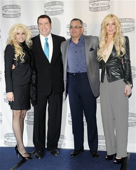 Lindsay Lohan, John Travolta, Victoria Gotti, John Gotti Jr., pictures, picture, photos, photo, pics, pic, images, image, hot, sexy, latest, new, 2011