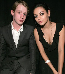 Macaulay Culkin, Mila Kunis, break, up, breakup, split, dating, pictures, picture, photos, photo, pics, pic, images, image, hot, sexy, latest, new, 2010