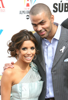 Tony Parker and Eva Longoria Parker, pics, pictures, photos, images, hot, sexy, celebrity, celeb, news, juicy, gossip, rumors, boobs, breasts